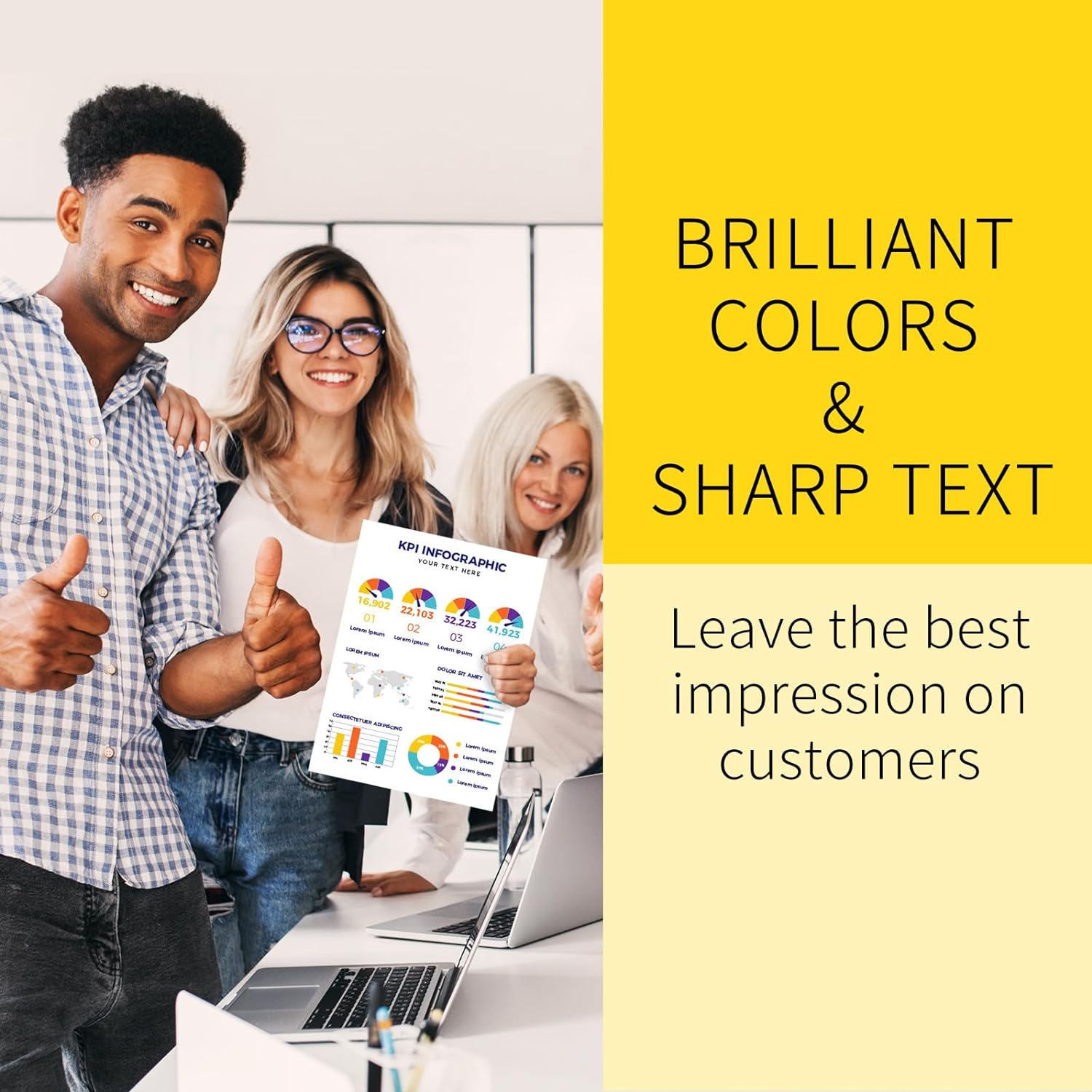 Replacement for Epson 702XL Combo Black/Cyan/Magenta/Yellow 4P