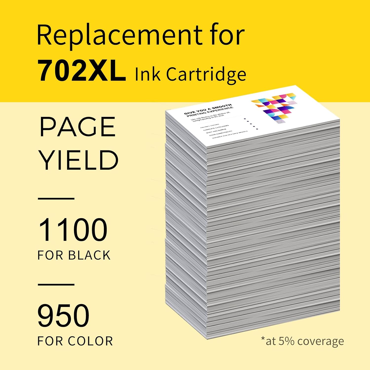 Replacement for Epson 702XL Combo Black/Cyan/Magenta/Yellow 4P