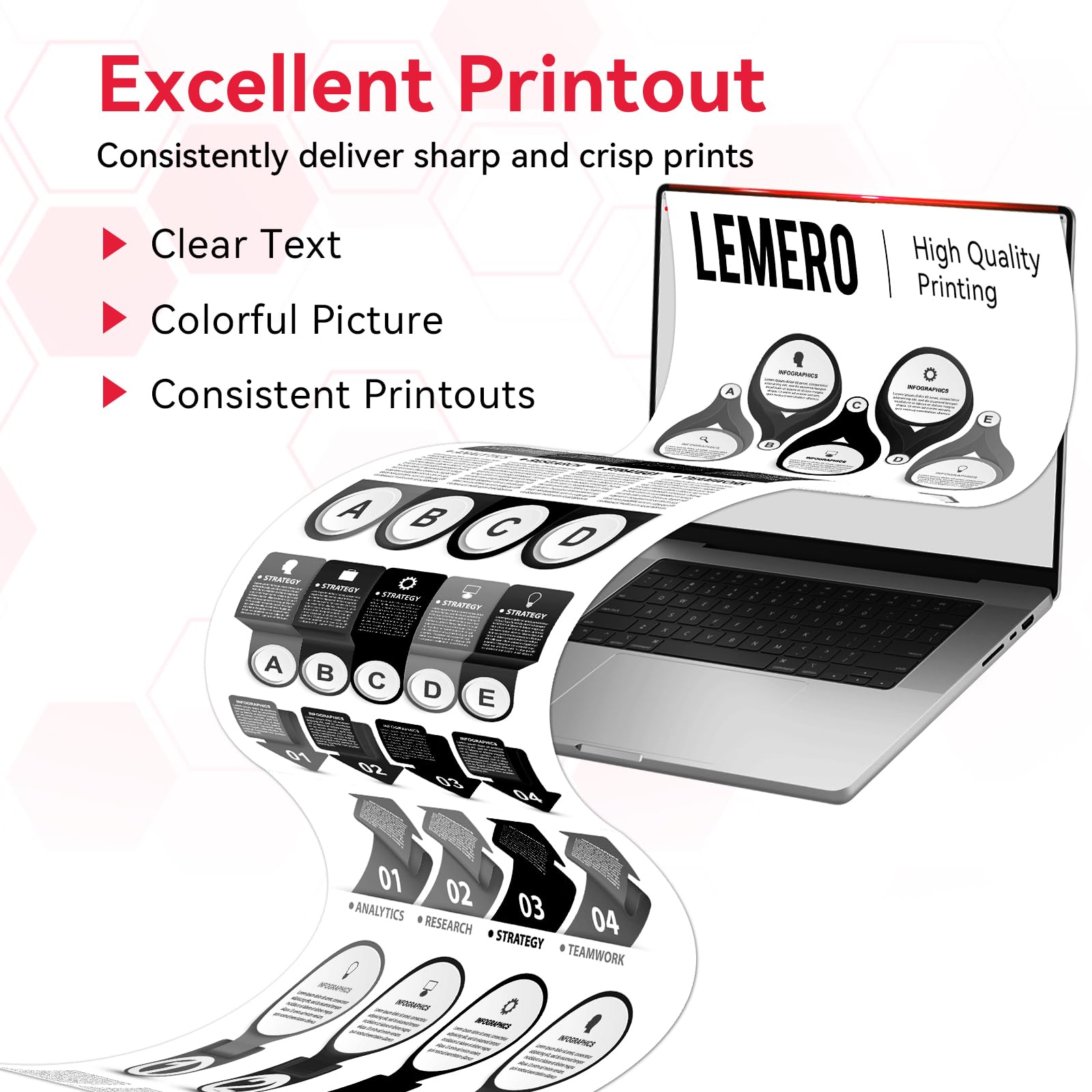 Compatible Canon 054 Toner Cartridge Set (Black, 2-Pack)