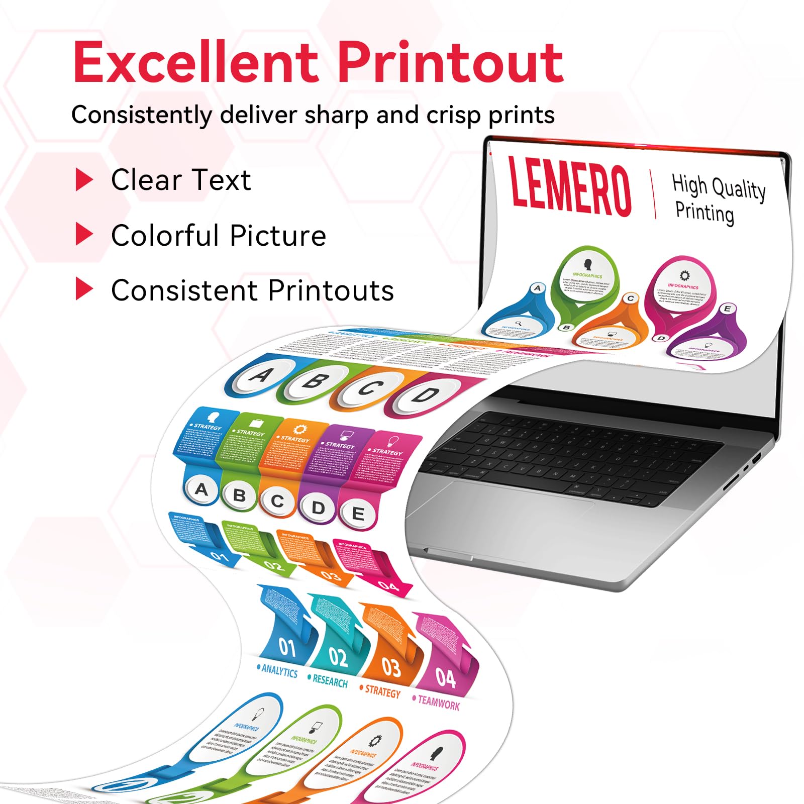 067H Compatible Toner Cartridges 4-Pack With Chip