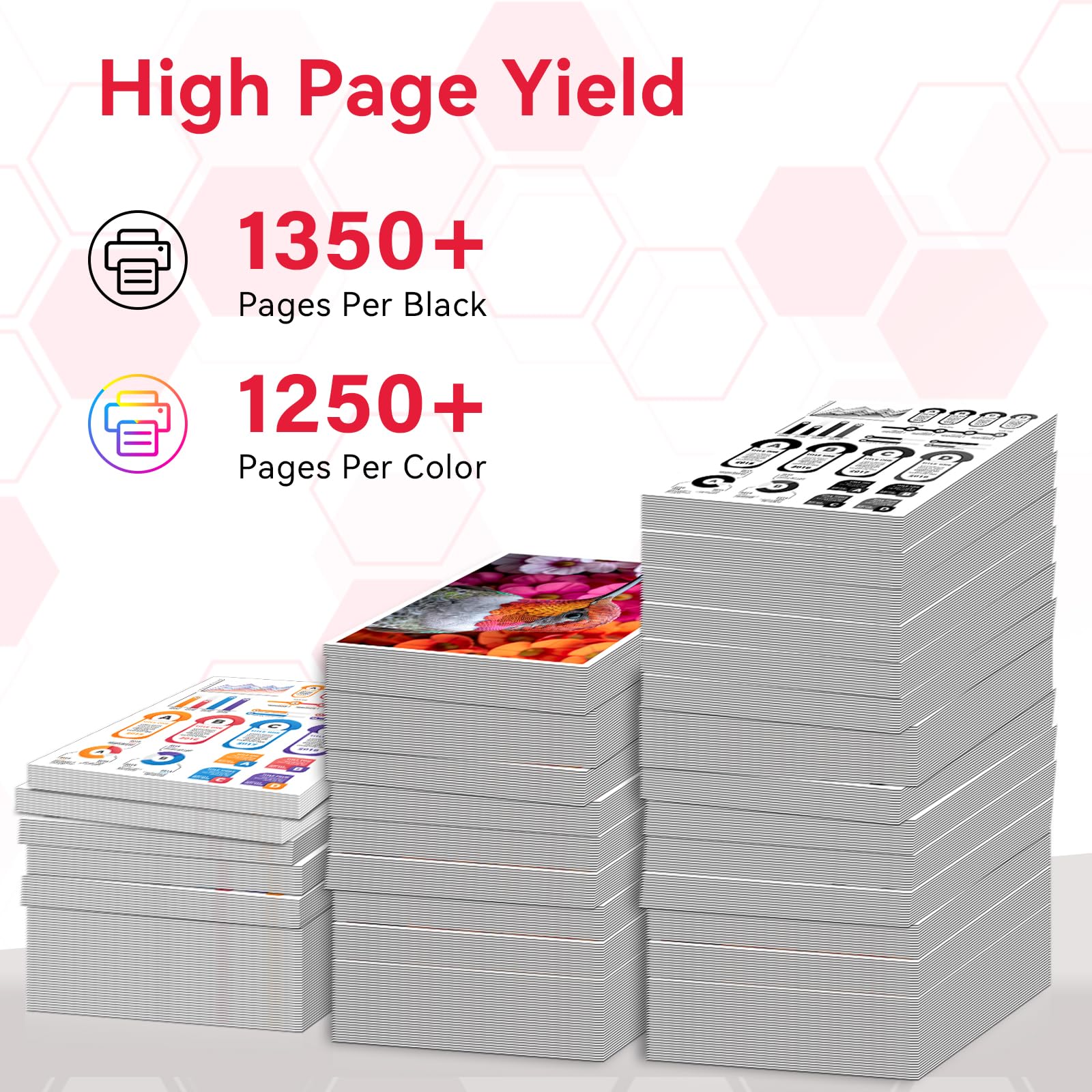 Compatible Canon 067 Toner Cartridges Set of 4