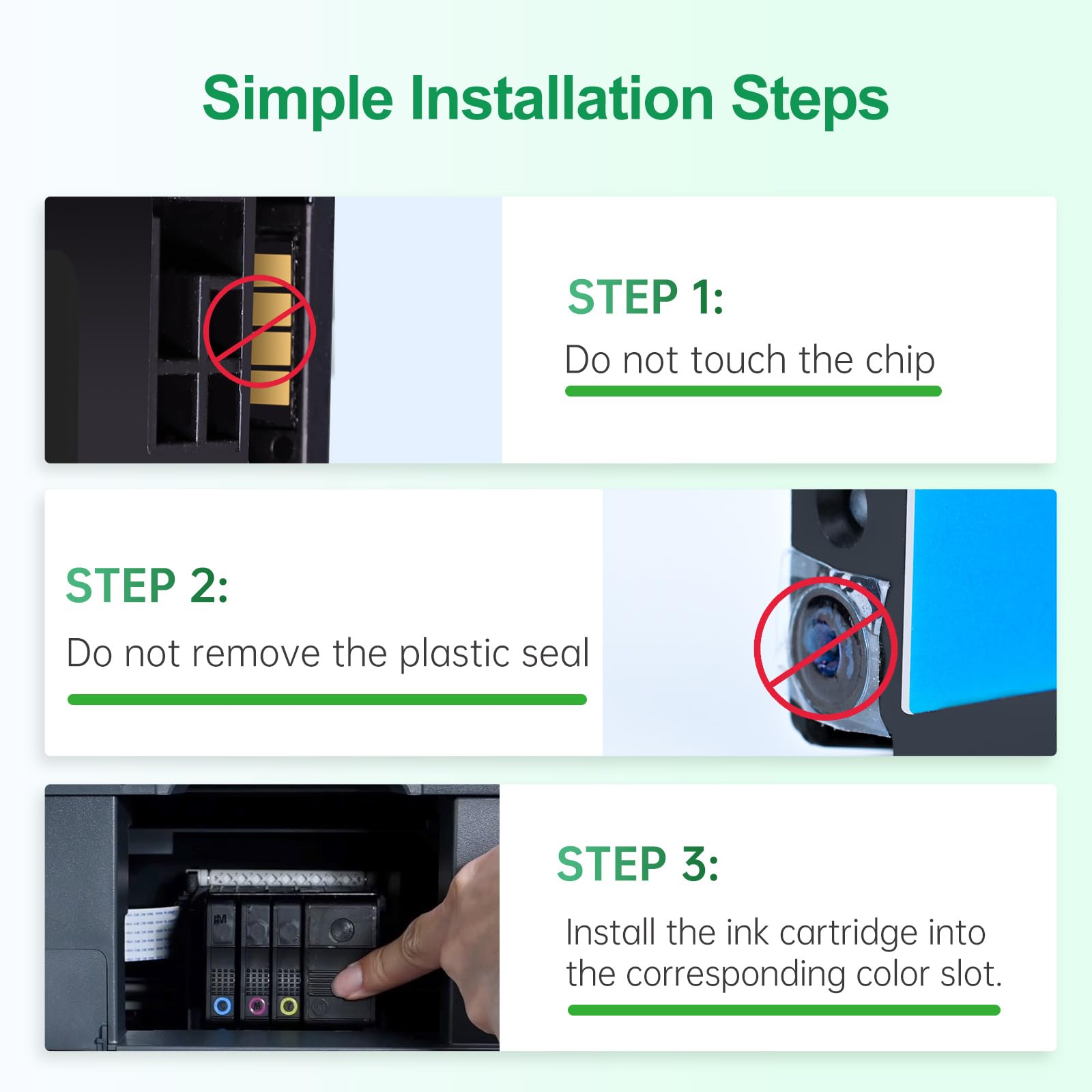 installation for hp 962xl ink Step by step