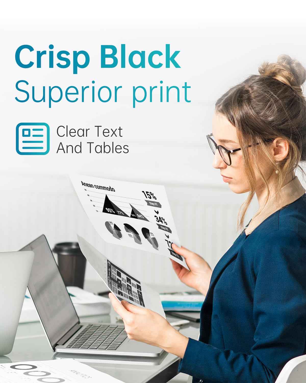 Remanufactured HP 67XL High Yield Ink Cartridge - Black - Tri-Color -Combo Pack