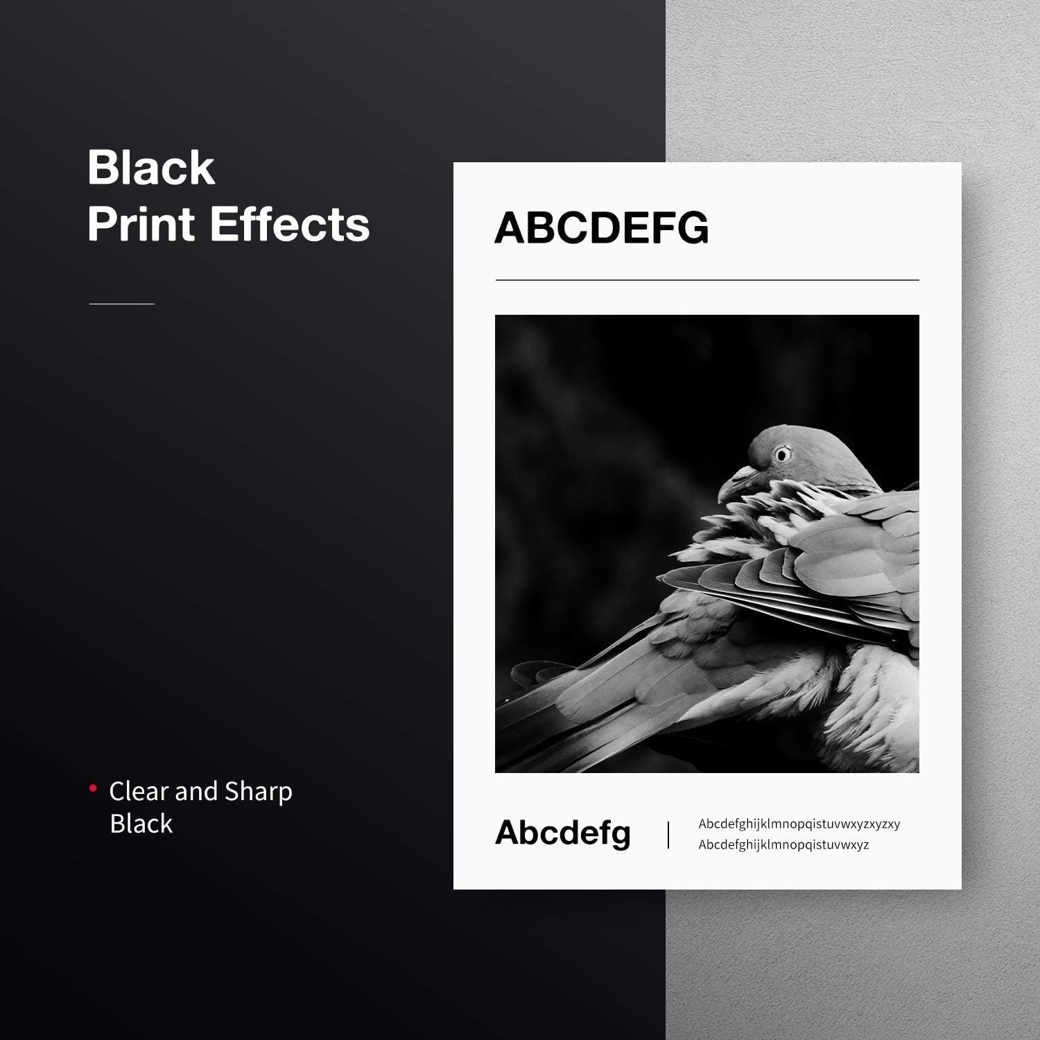 Clear and sharp black print effects with LEMERO toner cartridges