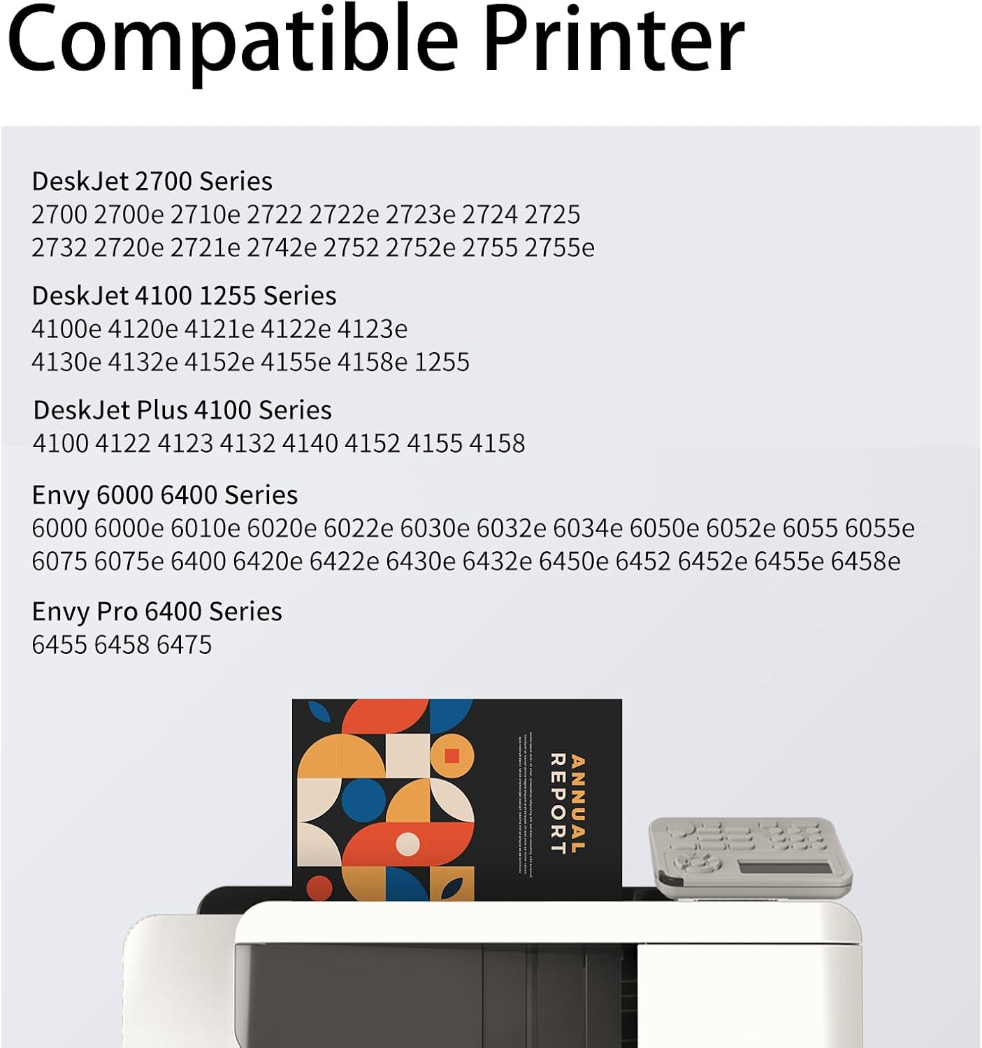 LEMERO UTRUST HP 67XXL Ink Cartridges: 1 Black, 1 Tri-Color