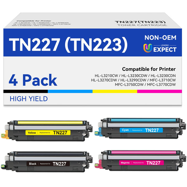 GOTOBY Cartucho De Tóner Compatible Para Brother TN227 TN223 Uso Con - Foto 10