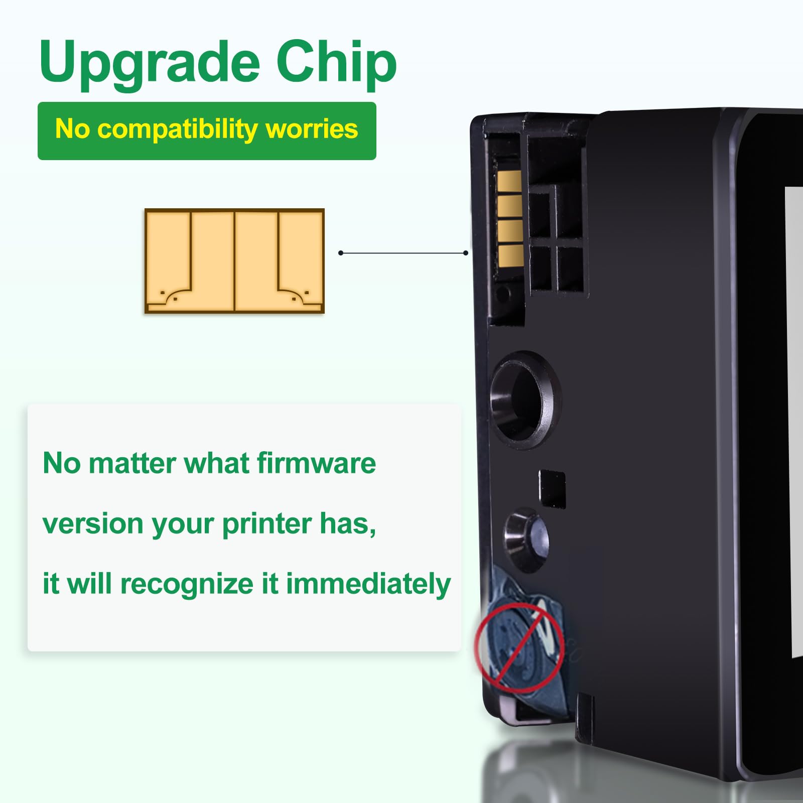 LEMERO UTRUST HP 962XL (Firmware Safe) Compatible Ink Cartridge come with upgrade chip