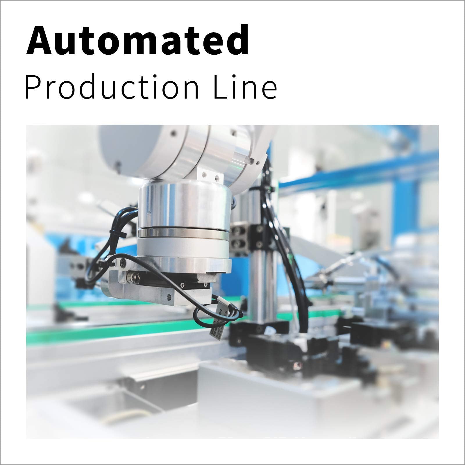 Automated production line for manufacturing HP 67XL ink cartridges, highlighting precision and quality control in production processes.