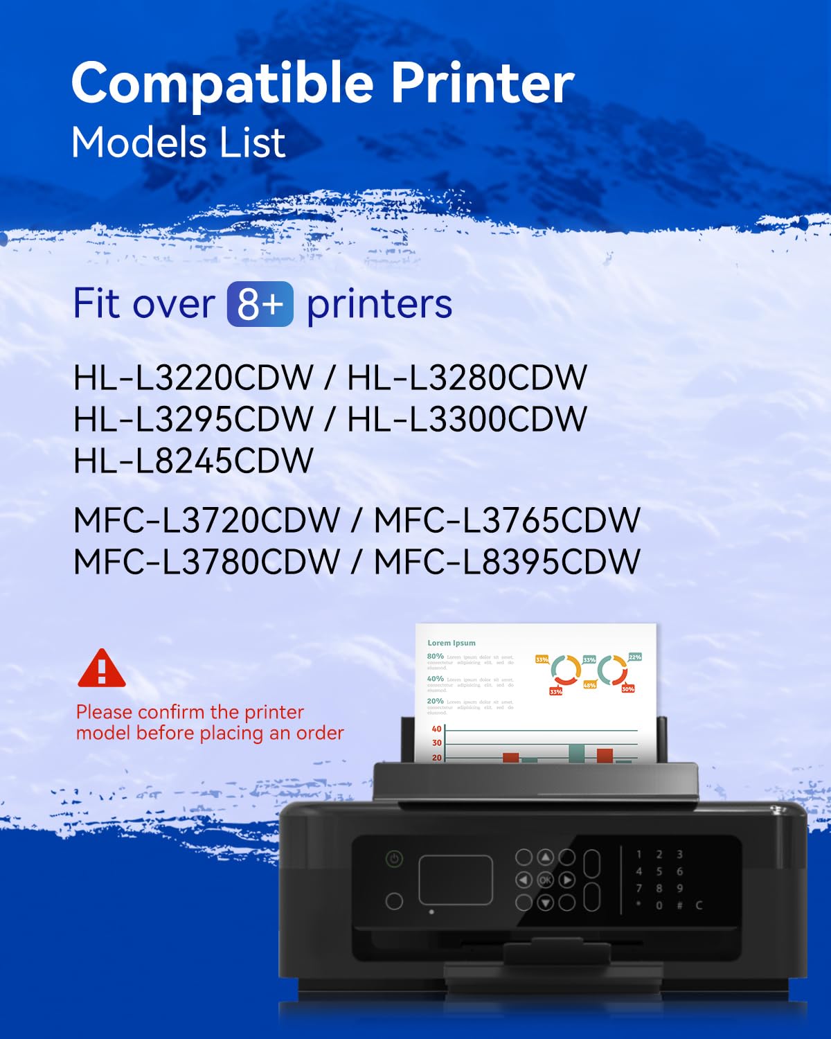 TN229XL Compatible Toner 4-Pack